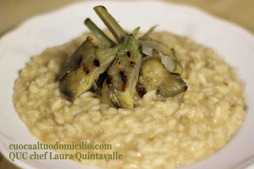 Risotto-con-provola-affumicata-e-carciofi-grigliati-19