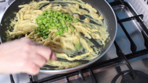 edamame in padella