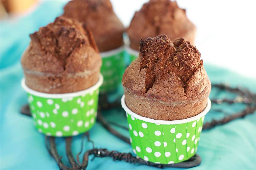 muffin nocciole cacao