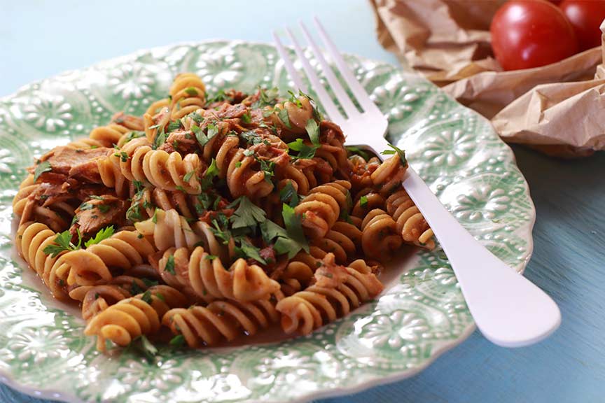 fusilli tonno pomodoro fresco