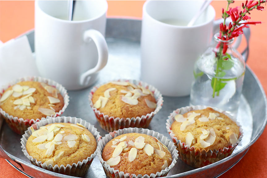 muffins alle mandorle